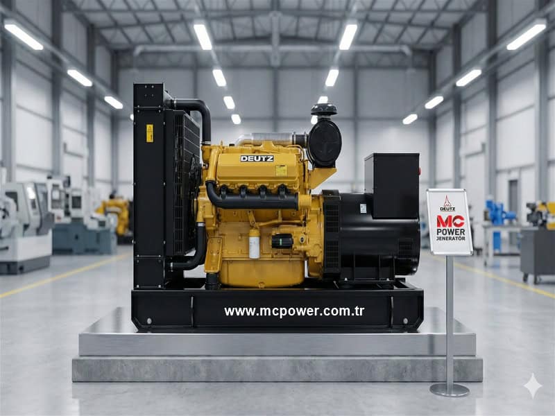 Deutz Motorlu 78kVA Jeneratör