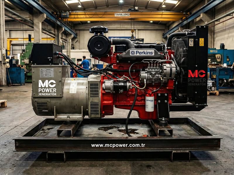 Perkins Motorlu 66kVA Jeneratör
