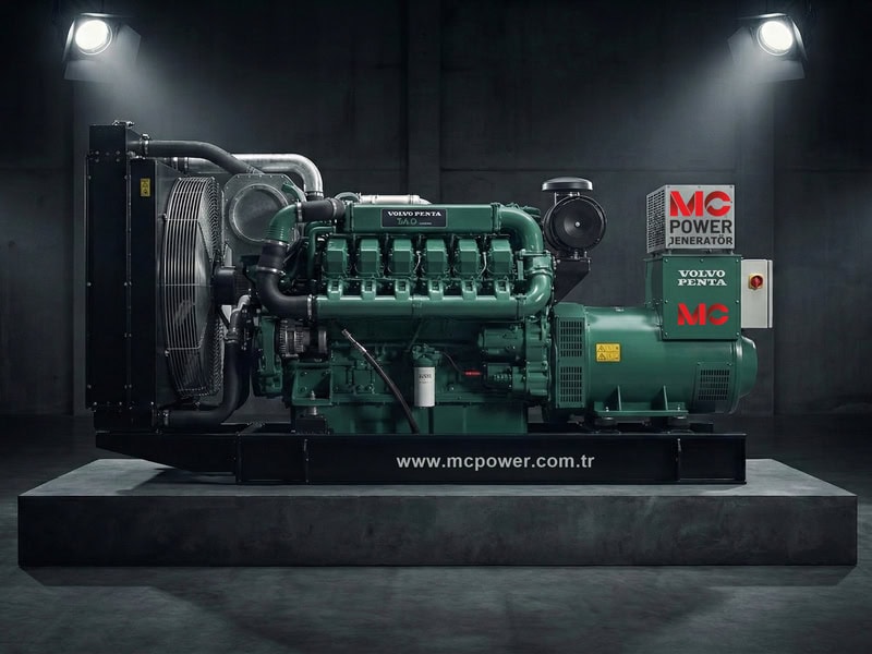 Volvo Motorlu 280kVA Jeneratör
