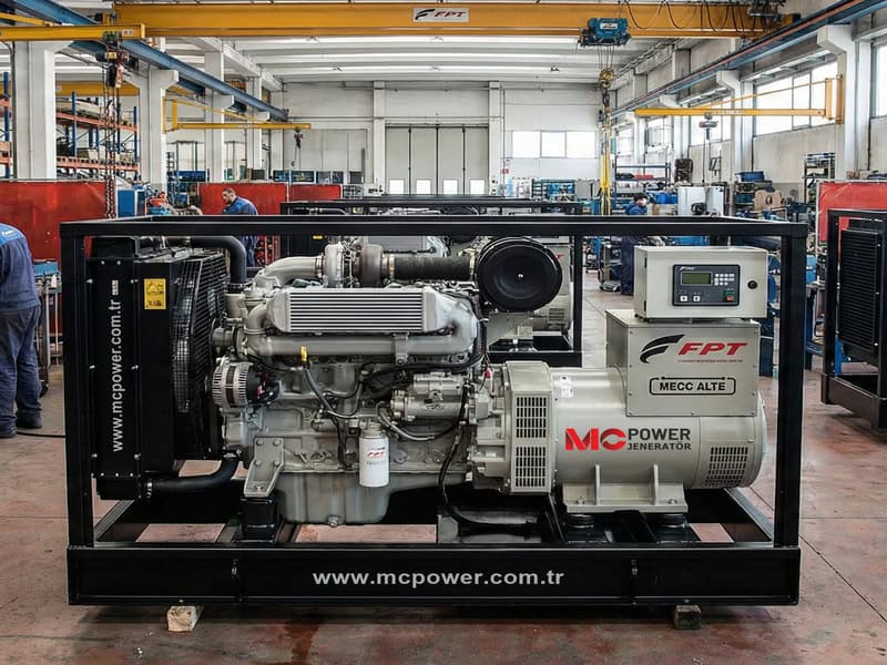 İveco FTP Motorlu 82kVA Jeneratör